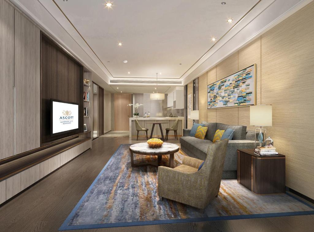 Apartamento Ascott Harmony City Nantong Exterior foto